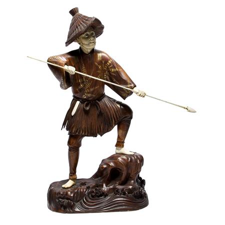 Japanese Wood and Ivory