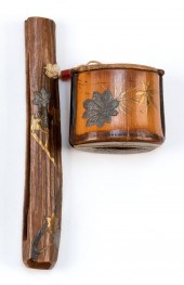 JAPANESE WOOD KISERU-ZUTSU AND