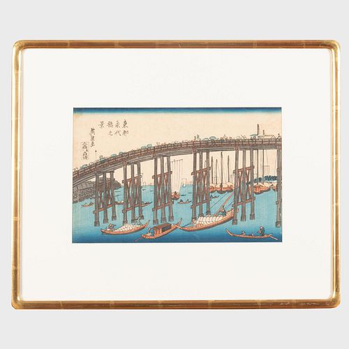 JAPANESE WOODBLOCK BRIDGE