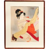 JAPANESE WOODBLOCK PRINT, 20TH