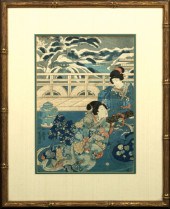 Japanese Woodblock Print,  by