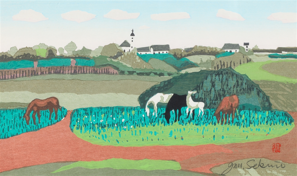 Japanese woodblock print by