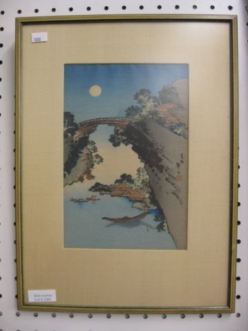 Japanese Woodblock Print night