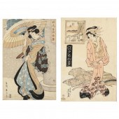 JAPANESE WOODBLOCK PRINTS BY E