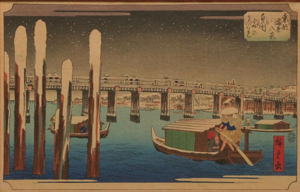 Japanese woodblocks both