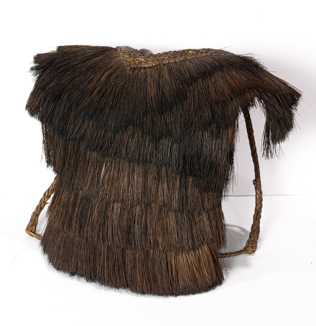 JAPANESE WOVEN BAMBOO BACKPACK