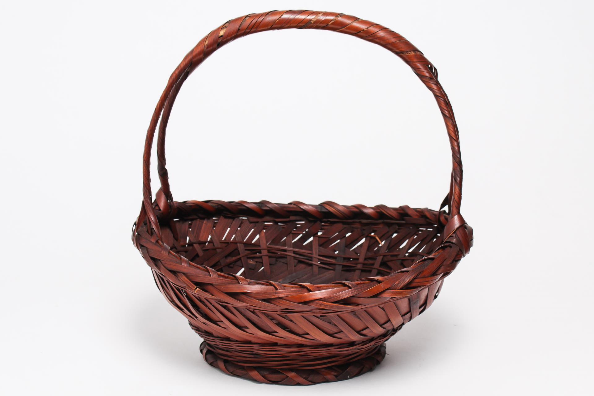 JAPANESE WOVEN IKEBANA BASKET