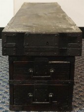 JAPANESE WROUGHT IRON MOUNTED