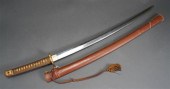 JAPANESE WWII OFFICER'S SWORDJ