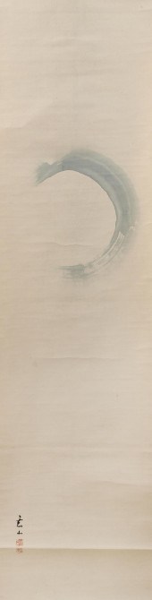 JAPANESE ZENGA SCROLL PAINTING