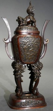JAPANESQUE PATINATED BRONZE CO