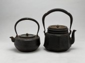 JAPENESE TETSUBIN IRON TEAPOTS