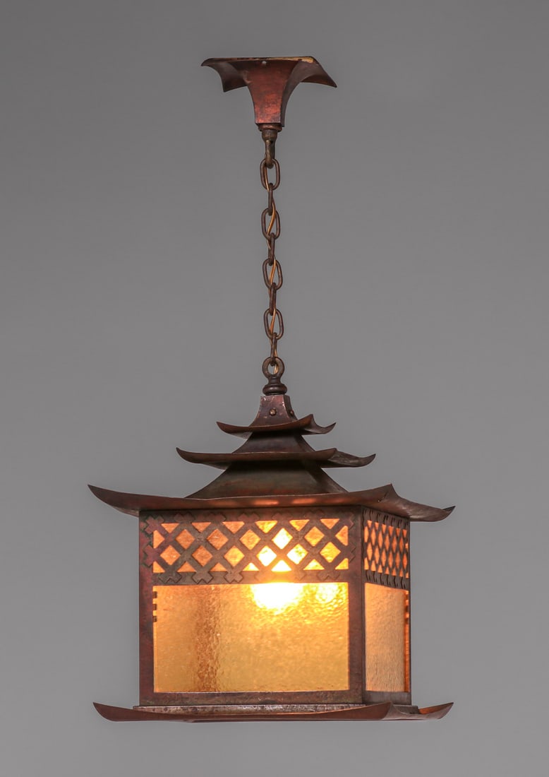 JAPONESQUE ARTS & CRAFTS HAMMERED