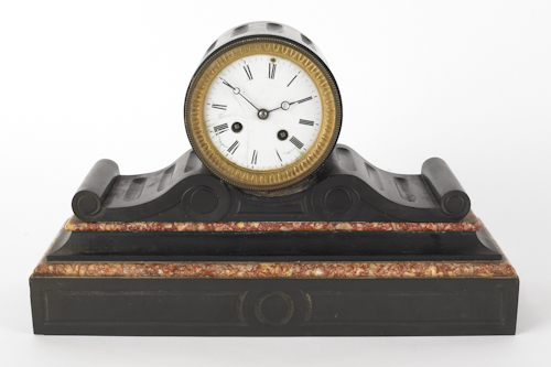 Japy Freres marble mantel clock