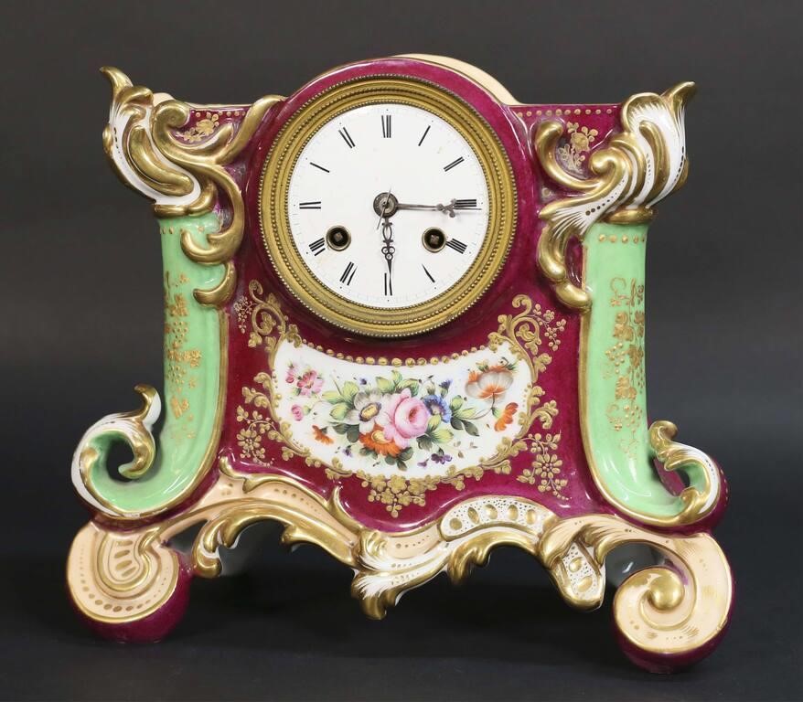 JAPY FRERES PORCELAIN MANTEL