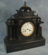 Japy Freres slate mantle clock