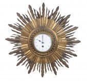 JAPY FRERES SUNBURST WALL CLOC