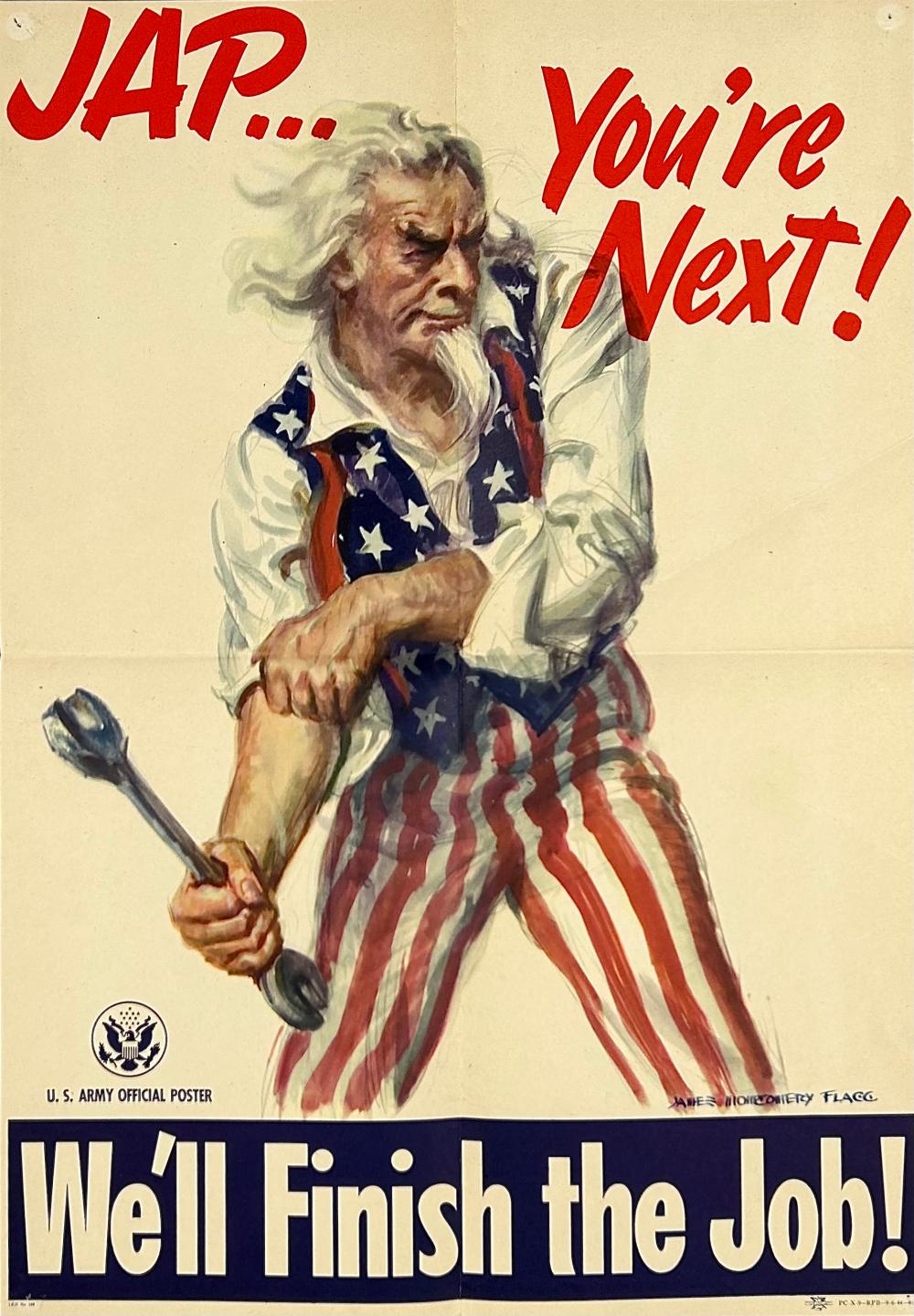 "JAP…YOU’RE NEXT!" WORLD WAR II-ERA