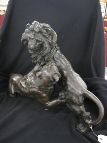 Jaqpanese Meiji Bronze of Lion &