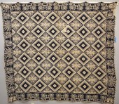 JAQUARD COVERLETA 19th century