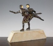 Jaquemin an Art Deco bronze an
