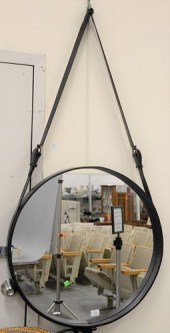 JAQUES ADNET STYLE ROUND MIRRO