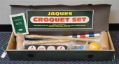JAQUES CROQUET SET WITH CASEJa