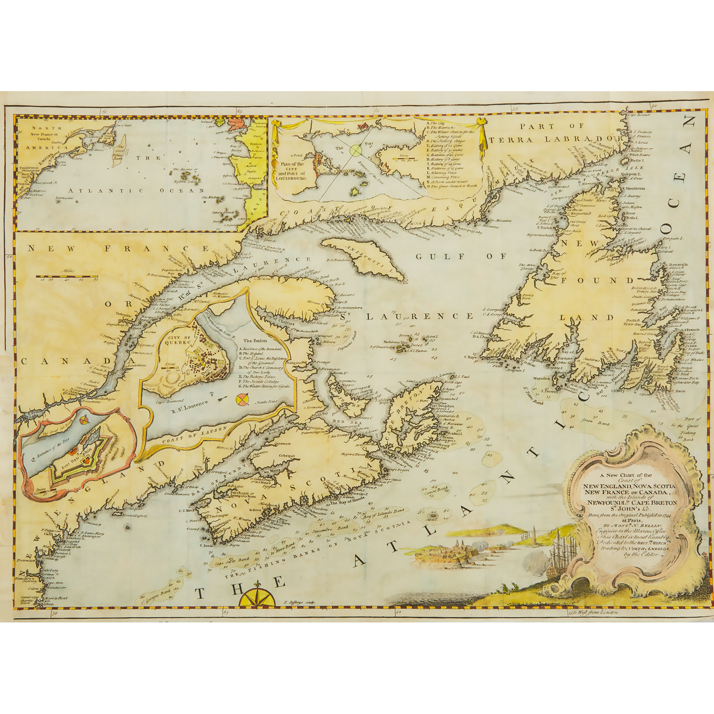 Jaques Nicholas Bellin (1703-1772),