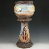 Jardiniere and Pedestal by Ric