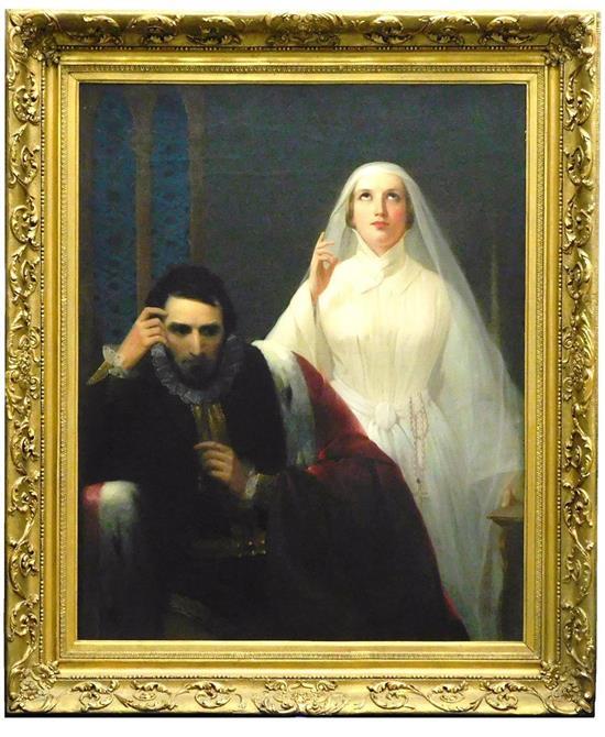 JARED BRADLEY FLAGG (AMERICAN, 1820