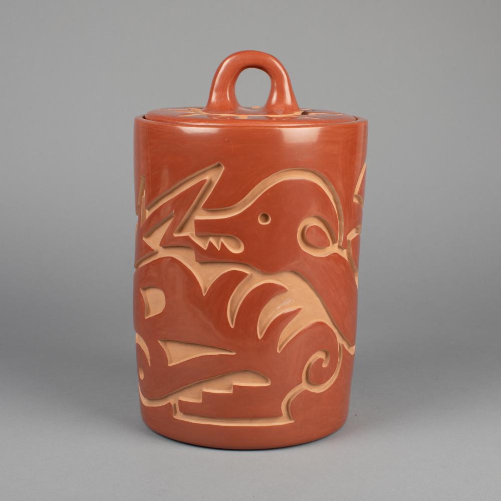 JASON EBELACKER, CARVED REDWARE