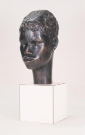 JASON SELEY BRONZE HEAD SCULPT