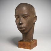 JASON SELEY, CERAMIC HEAD SCUL