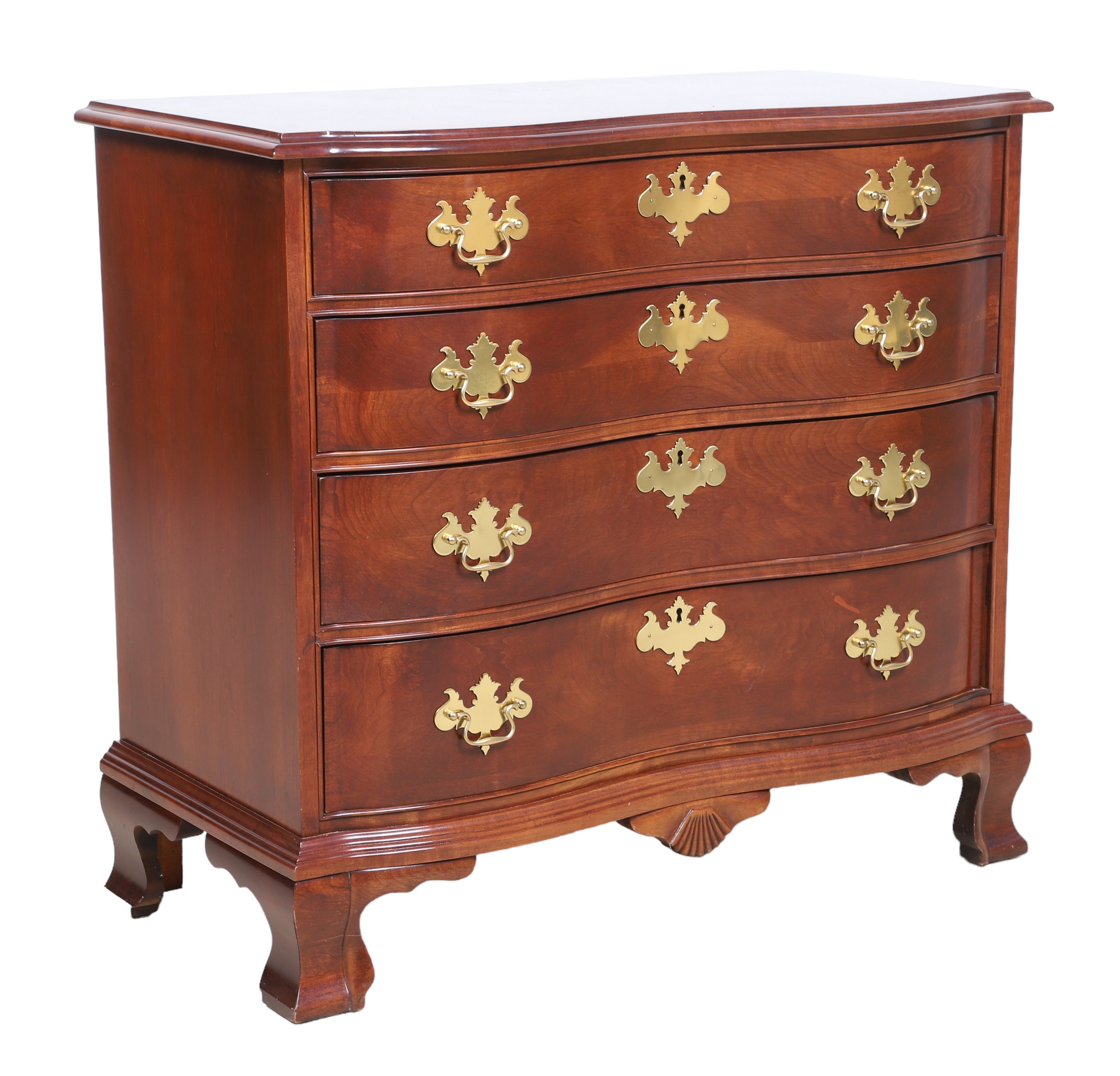 Jasper Cabinet cherry serpentine