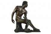 JASPER D'AMBROSI: SEATED MALE