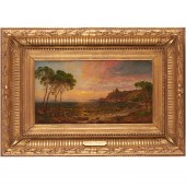 JASPER FRANCIS CROPSEY, OIL ON