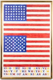 JASPER JOHNS 50TH ANNIVERSARY