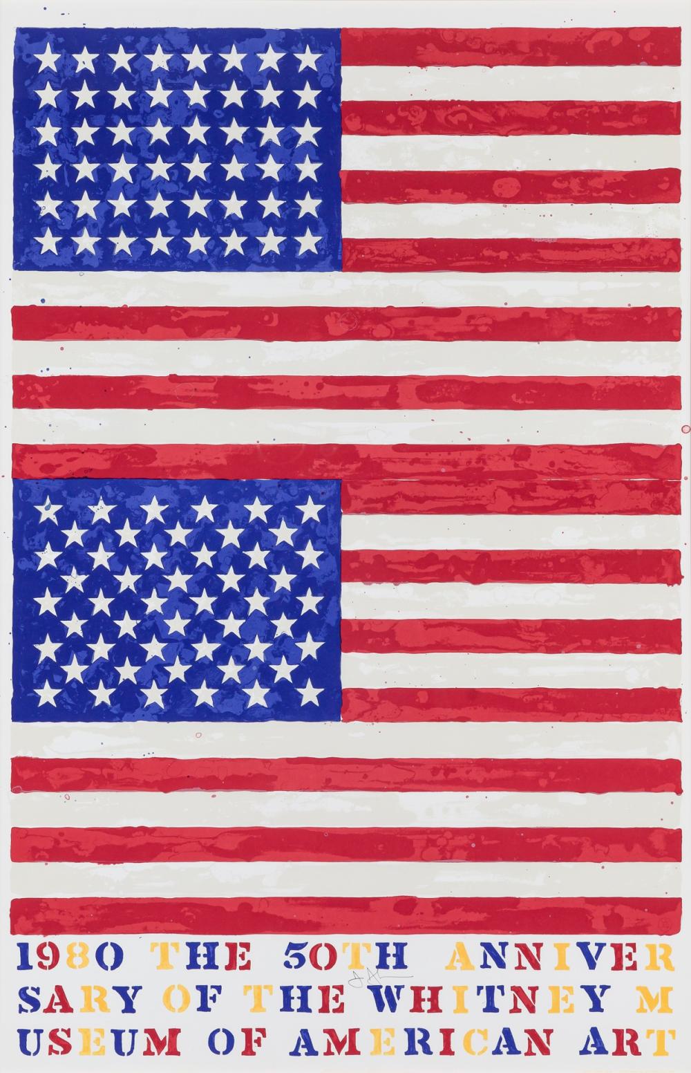 JASPER JOHNS, AMERICAN (B. 1930),