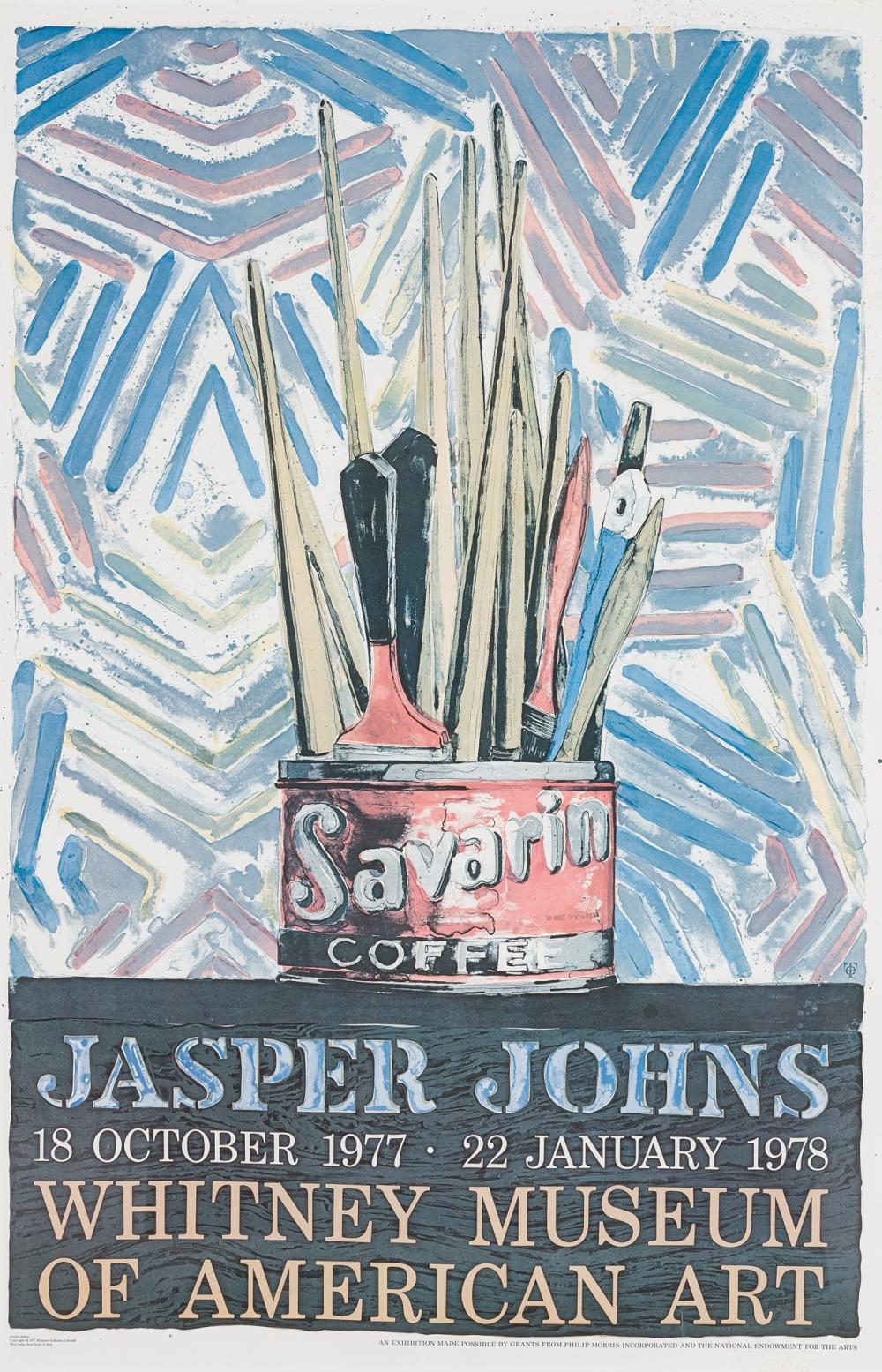 JASPER JOHNS, AMERICAN (B. 1930),