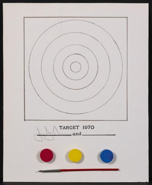 JASPER JOHNS (B. 1930) LITHOGRAPH
