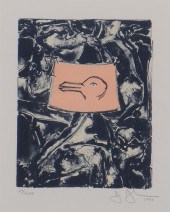 JASPER JOHNS (b. 1930): UNTITL