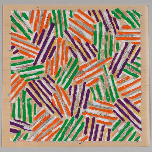 JASPER JOHNS (B. 1930):