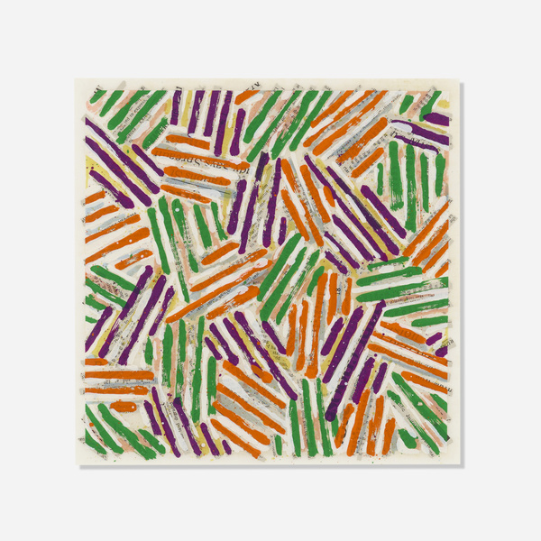 Jasper Johns b.1930. Untitled.