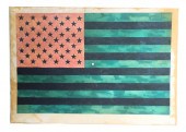 JASPER JOHNS "FLAG (MORATORIUM