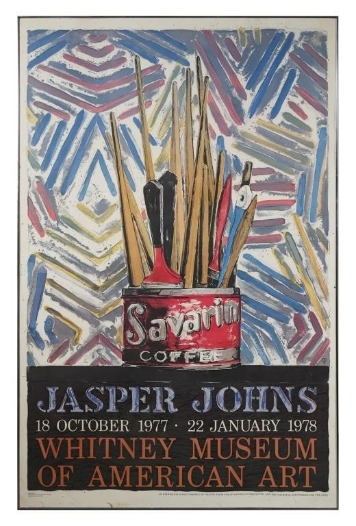JASPER JOHNS, LITHOGRAPH