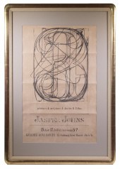 JASPER JOHNS (NY, 1930 - ) "Ja