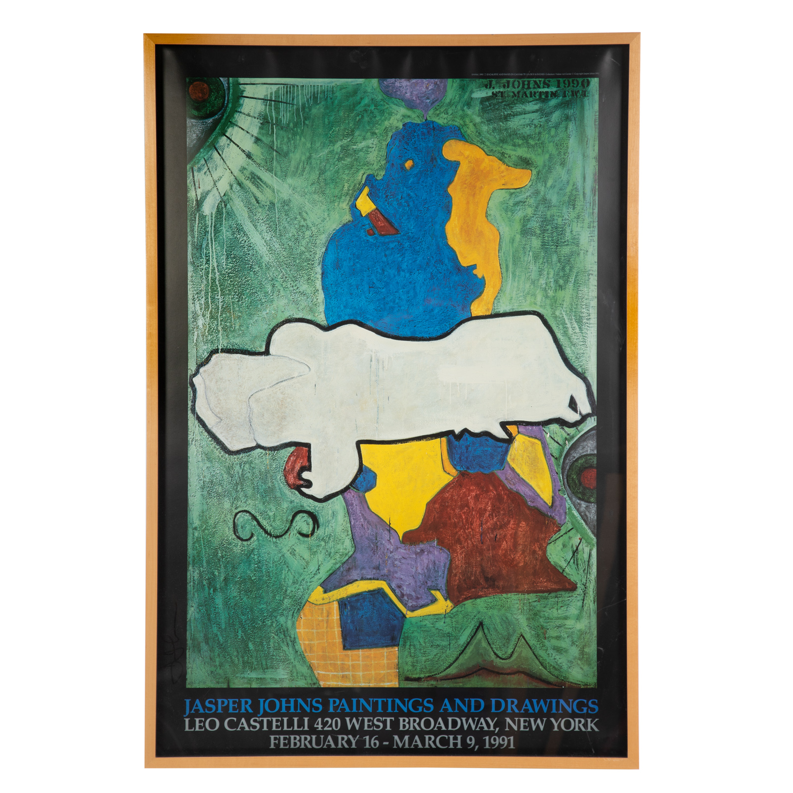 JASPER JOHNS. "PAINTINGS AND