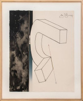 JASPER JOHNS &QUOT;FRAGMENT&QU