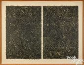 JASPER JOHNS, SCREENPRINT IN C