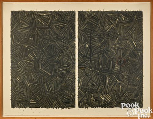 JASPER JOHNS, SCREENPRINT IN